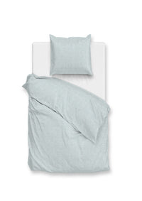 Zohome Dekbedovertrek Flanella di Lino Mint-Green