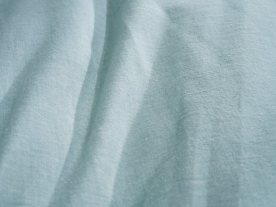 Zohome Dekbedovertrek Flanella di Lino Mint-Green