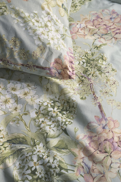Ariadne at Home Dekbedovertrek Corsage Green