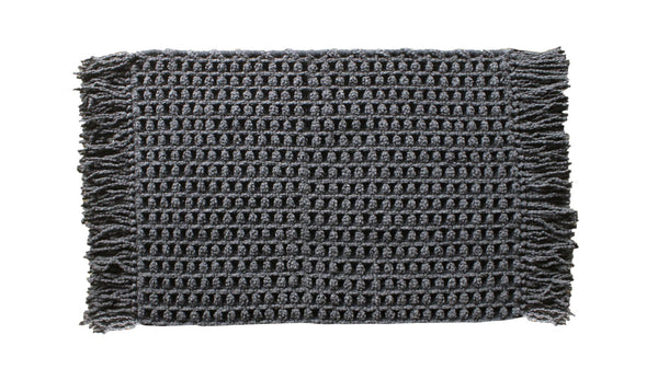 Heckett & Lane Badmat Madras Dark-Grey