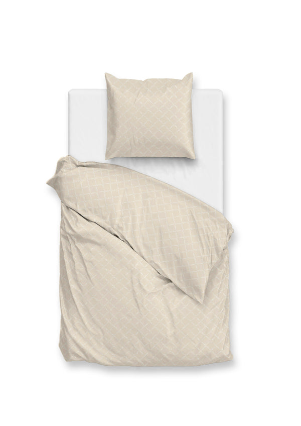 Zohome Dekbedovertrek Linea di Satinado Off-white