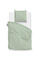 Zo!Home Dekbedovertrek Linea di Satinado Foam-Green