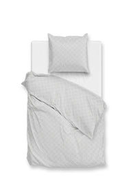 Zohome Dekbedovertrek Linea di Satinado Ash-Grey