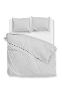 Zohome Dekbedovertrek Linea di Satinado Ash-Grey