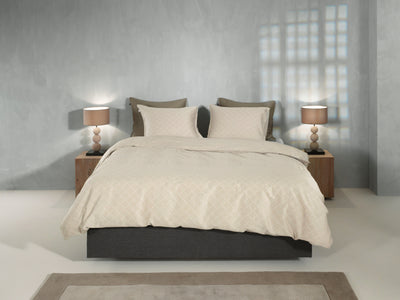 Zohome Dekbedovertrek Linea di Satinado Off-white