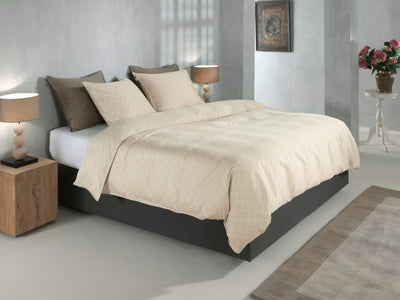 Zohome Dekbedovertrek Linea di Satinado Off-white