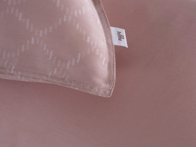 Zohome Dekbedovertrek Linea di Satinado Shady-Pink
