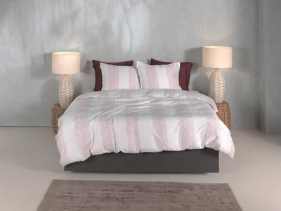 Zohome Dekbedovertrek Tratti di Satinado Shady-Pink