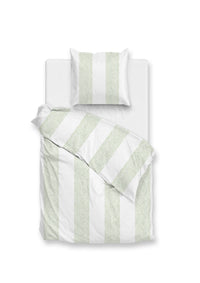 Zohome Dekbedovertrek Tratti di Satinado Foam-Green