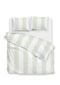 Zohome Dekbedovertrek Tratti di Satinado Foam-Green