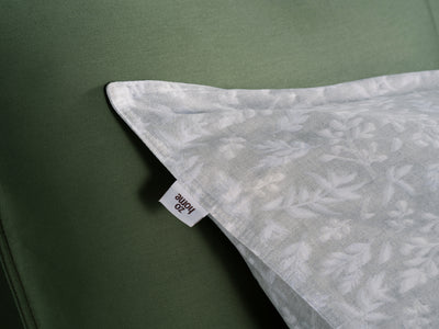 Zohome Dekbedovertrek Petali di Lino Dove-Grey