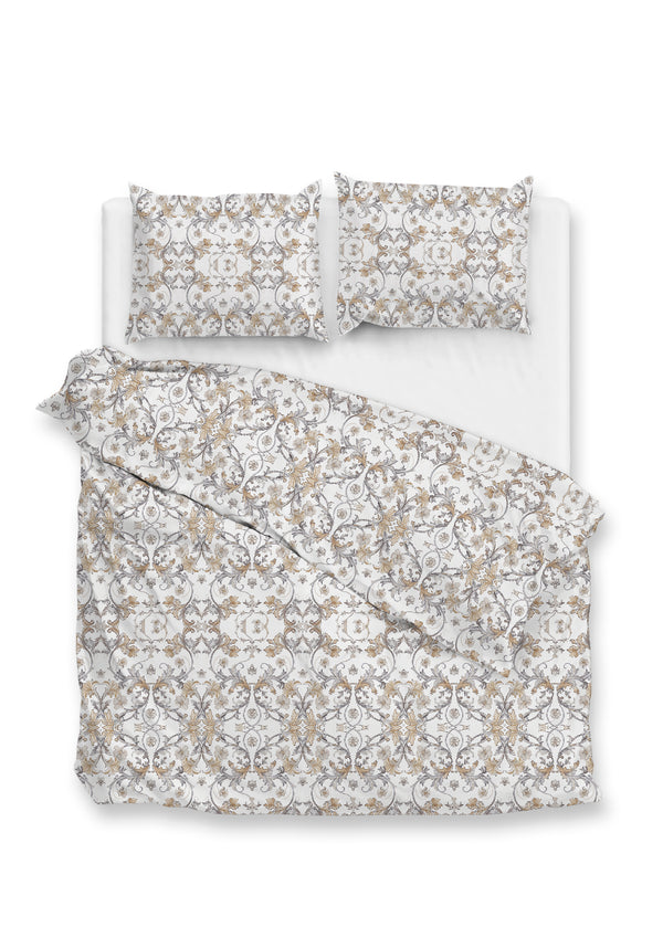 Zohome Dekbedovertrek Fausto Grey