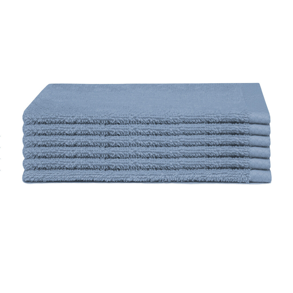 Seahorse Washandje Pure Denim Set van 6