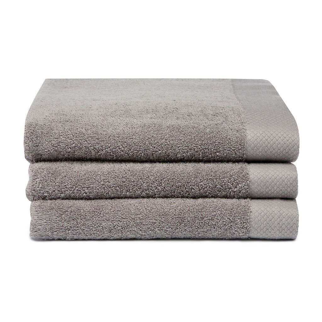 Seahorse Baddoek Pure Cement Set van 3
