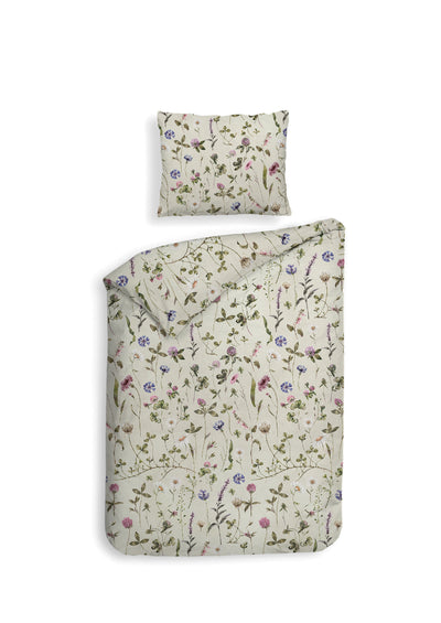 Heckett & Lane Dekbedovertrek Harper Pistachio-Green