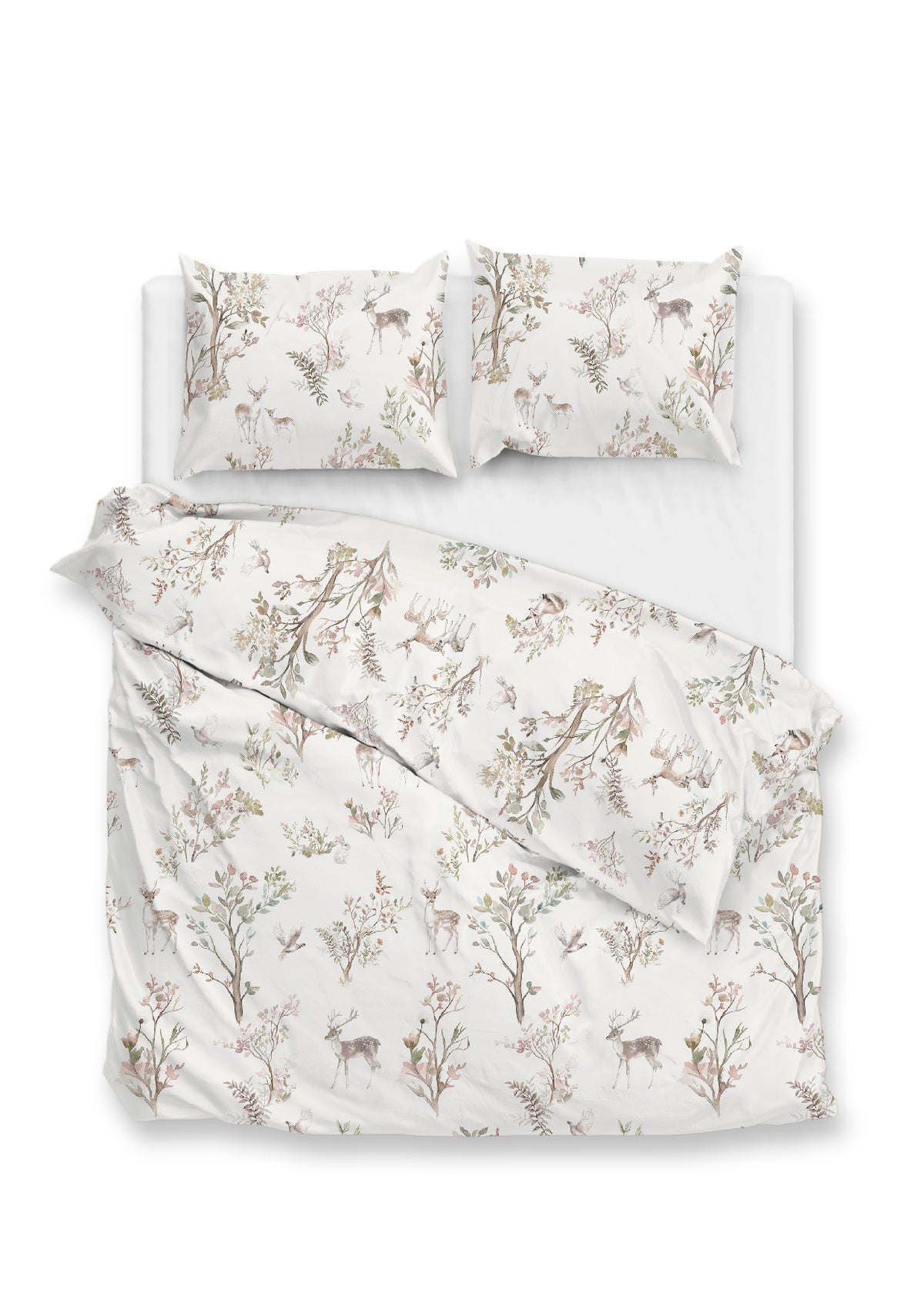 Zohome Dekbedovertrek Hazel Off-white
