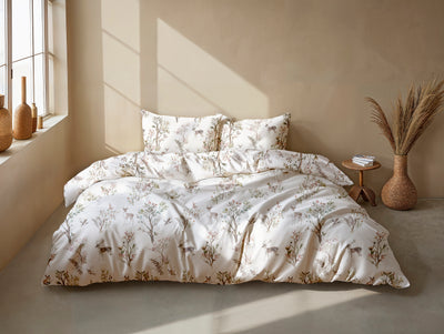 Zohome Dekbedovertrek Hazel Off-white