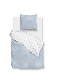 Zohome Dekbedovertrek Punta di Cotone Powder-Blue