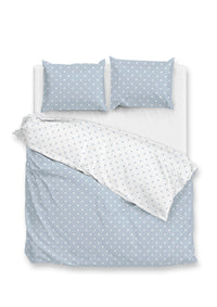 Zohome Dekbedovertrek Punta di Cotone Powder-Blue