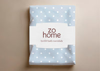 Zohome Dekbedovertrek Punta di Cotone Powder-Blue
