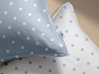 Zohome Dekbedovertrek Punta di Cotone Powder-Blue
