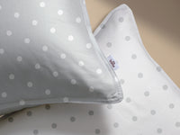 Zohome Dekbedovertrek Punta di Cotone Stoney-Grey