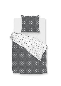 Zohome Dekbedovertrek Punta di Cotone Pewter-Grey