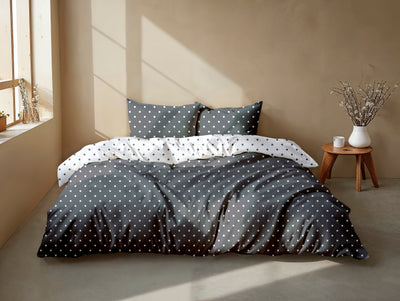 Zohome Dekbedovertrek Punta di Cotone Pewter-Grey