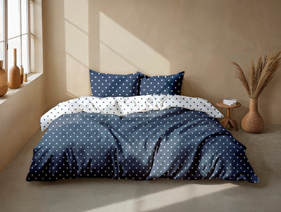 Zohome Dekbedovertrek Punta di Cotone Maritime-Blue