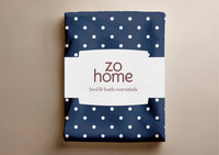 Zohome Dekbedovertrek Punta di Cotone Maritime-Blue