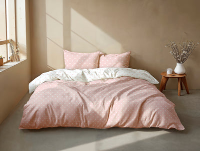 Zohome Dekbedovertrek Punta di Cotone Crystal-Pink
