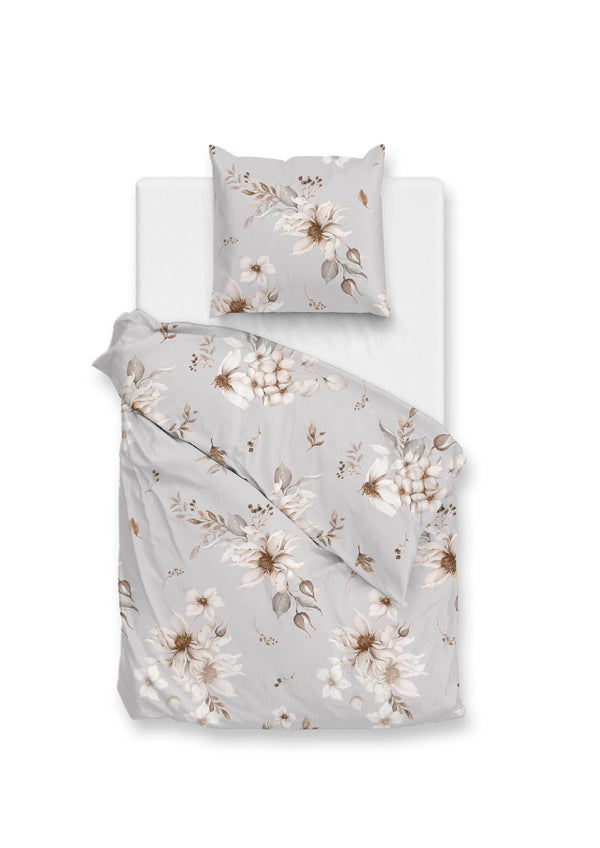 Zohome Dekbedovertrek Elara Grey