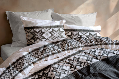 Zohome Dekbedovertrek Anika Grey