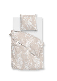 Zohome Dekbedovertrek Ibisco di Lino Sandy-Beige