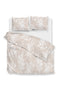 Zo!Home Dekbedovertrek Ibisco di Lino Sandy-Beige