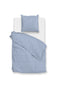 Zo!Home Dekbedovertrek Striscia di Lino Denim