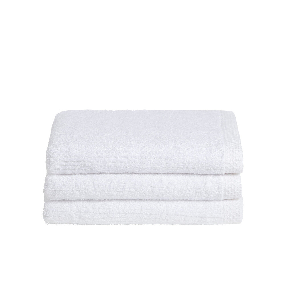 Seahorse Baddoek Ridge White Set van 3