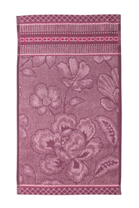 Pip Studio Handdoek Jasmin Jacquard Licht roze