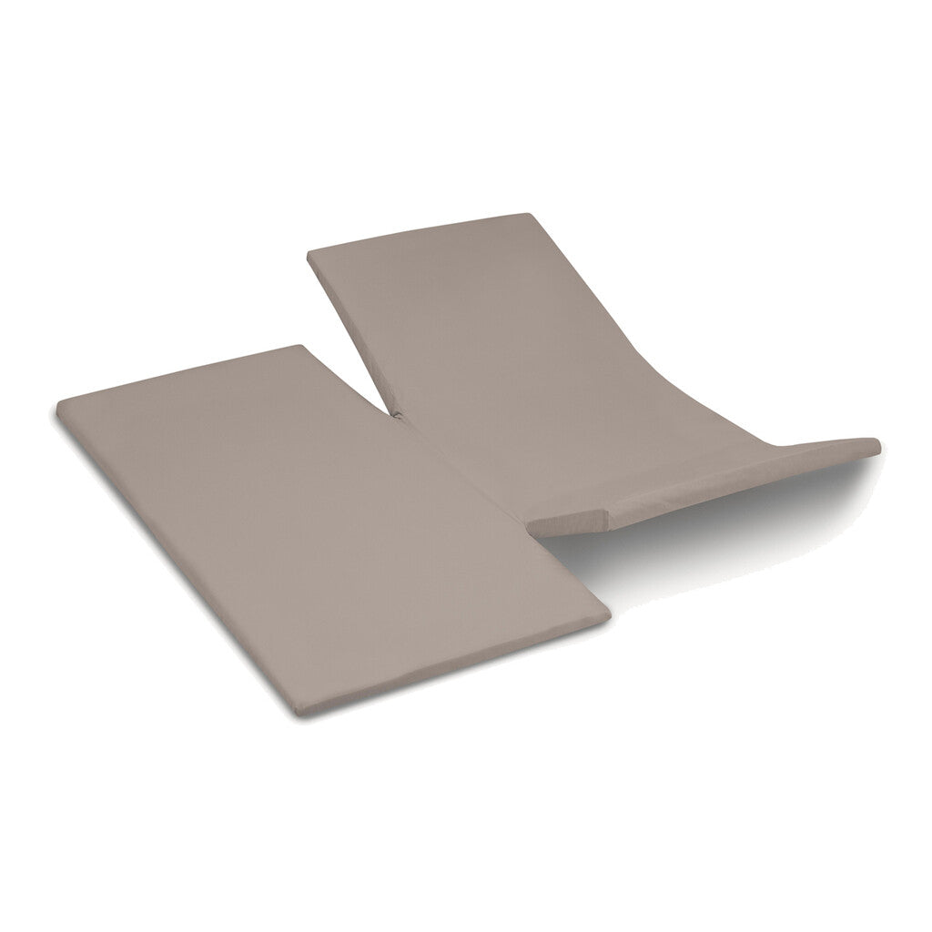 Cinderella Splittopper hoeslaken Jersey Double Split Taupe