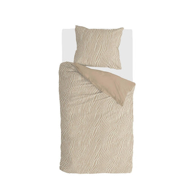 Byrklund Dekbedovertrek Sandy Lines Beige
