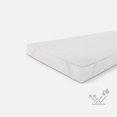 Byrklund Hoeslaken Bed Basics Protection White