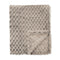 Byrklund Plaid Fluffy Dots Taupe 130x160 cm