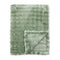 Byrklund Plaid Ribbed Comfort Olijfgroen 150x200 cm