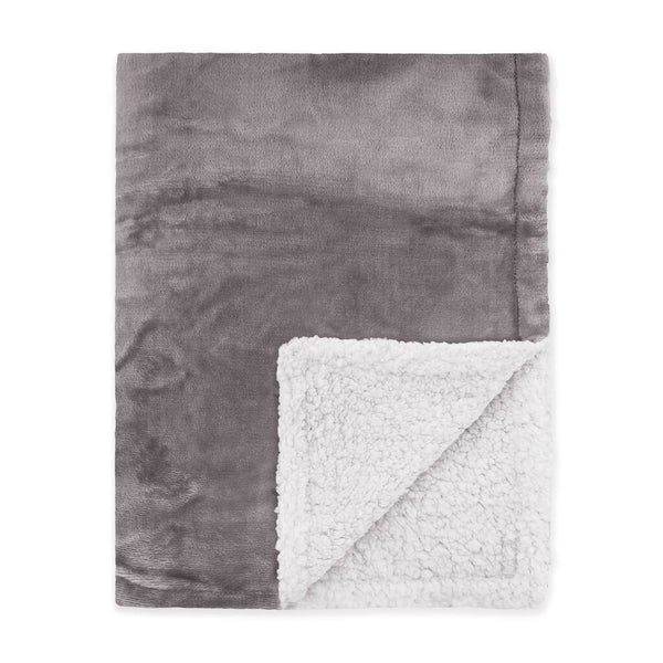 Byrklund Plaid Snowy Hug Anthracite 150x200 cm