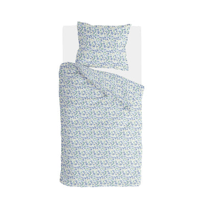 Walra Dekbedovertrek Remade Flower Fairytale Blue