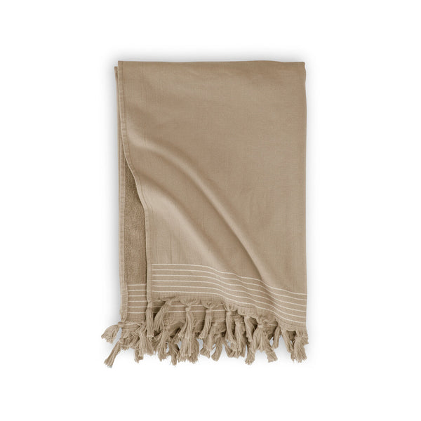 Walra Hamamdoek Soft Cotton Brown 100x180 cm