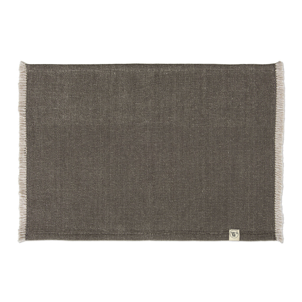 Walra Placemat Runner Sweet Raffle Anthracite Set van 2