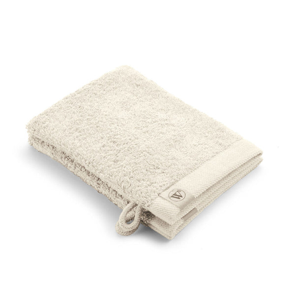 Walra Washandje Remade Cotton Beige Set van 2