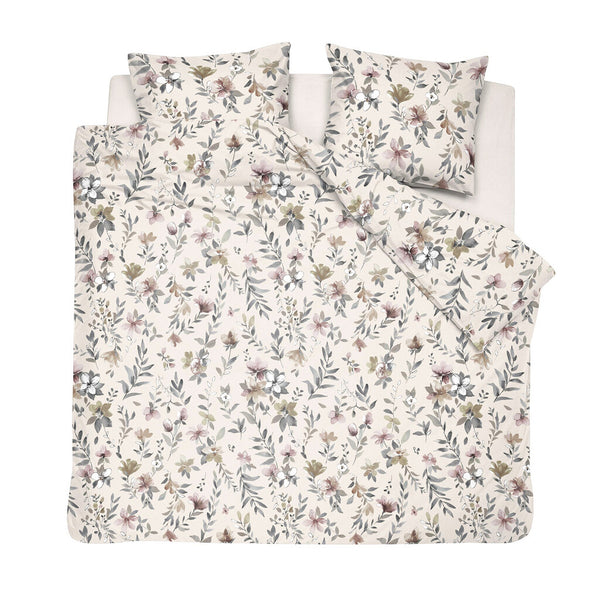 Cinderella Dekbedovertrek Botanica Flanel Beige