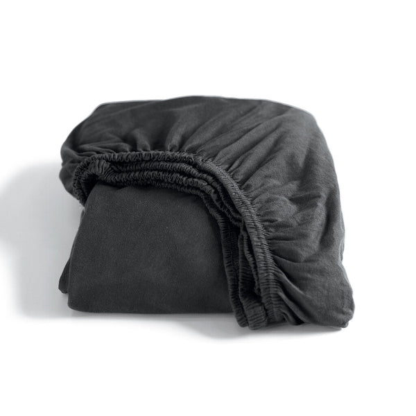 Cinderella Hoeslaken Jersey matrashoogte 35 cm Anthracite